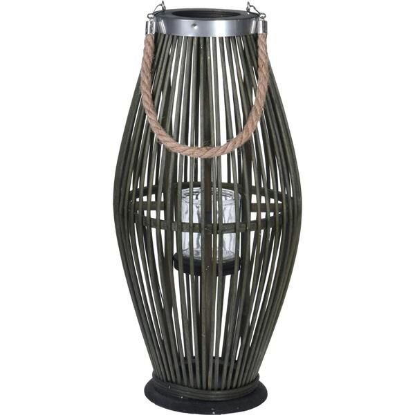 Büyük Bambu Lantern - Yeşil